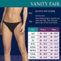 Vanity Fair Women's Perfectly Yours White, Cotton High Waisted Briefs - Size 7