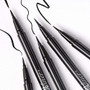 KISS Lash GLUEliner, 2-in-1 Felt-Tip Eyelash Adhesive and Eyeliner,Black, .02 oz -1pkg