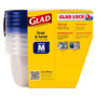 Gladware Medium Rectangle, 24oz- 5ct