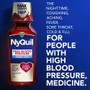 Vicks NyQuil High Blood Pressure Cold and Flu Relief Liquid Medicine - 8 oz