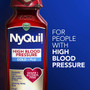 Vicks NyQuil High Blood Pressure Cold and Flu Relief Liquid Medicine - 8 oz