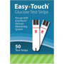 Easy Touch Blood Glucose Test Strips - 50 ct