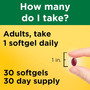 Nature Made Vitamin D3 + K2, 5000 IU Softgels - 30 ct