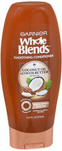 Garnier, Whole Blends Smoothing Conditioner, Coconut Oil & Cocoa Butter - 12.5 oz