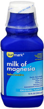 Sunmark, Milk of Magnesia, Original Flavor - 12 oz