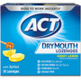 ACT Dry Mouth Lozenges Sugar Free Honey-Lemon -36 count