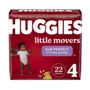 Huggies Little Movers Diapers Size 4 - 4 packs of 22