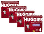 Huggies Little Movers Diapers Size 4 - 4 packs of 22