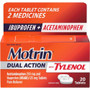Motrin Dual Action with Tylenol - 20 ct