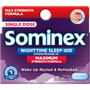 Sominex Nighttime Sleep-Aid, Maximum Strength - 16 ct