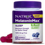 Natrol MelatoninMax Sleep Aid Gummy, Blueberry Flavor - 50 ct