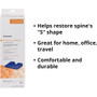 McKesson Coccyx Seat Cushion, 18 x 14 x 3, Foam - 1 ct