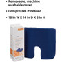 McKesson Coccyx Seat Cushion, 18 x 14 x 3, Foam - 1 ct