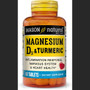 Mason Natural Magnesium & Vitamin D3 with Turmeric Supplement - 60 ct