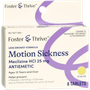 Foster & Thrive Less Drowsy 25 mg Motion Sickness Tablets - 8 ct