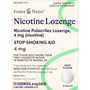 Foster & Thrive 4 mg Nicotine Polacrilex Lozenges, Mint - 72 ct