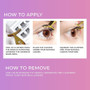 Kiss, imPress Press-on, Falsies Kit 02, Voluminous- 1 pair – with Gentle and Reliable Fit