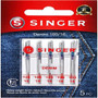 Denim Needles Size 110/16, 5ct - 1 Pkg – with Gentle and Reliable Fit