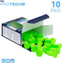 Flents Ear Plugs, 10 Pair with Case NRR 33