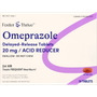 Foster & Thrive Omeprazole DR Acid Reducer 20mg, 14 Tablets