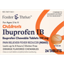 Foster & Thrive Children's Ibuprofen IB Chewable Tablets 100 mg Orange - 24 count