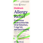 Foster & Thrive Children's Allergy Relief Cetirizine HCl Oral Solution, 1 mg/mL Bubble Gum - 4 oz