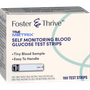 Foster & Thrive True Metrix Self Monitoring Blood Glucose Test Strips - 100 count