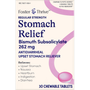 Foster & Thrive Regular Strength Stomach Relief Bismuth Salicylate 262 mg Chewable Tablets - 30 count
