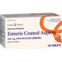 Foster & Thrive Regular Strength Enteric Coated Aspirin 325 mg Tablets - 125 count