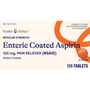 Foster & Thrive Regular Strength Enteric Coated Aspirin 325 mg Tablets - 125 count