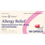 Foster & Thrive Allergy Relief Diphenhydramine HCl 25 mg Capsules - 100 count