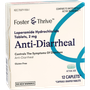 Foster & Thrive Anti-Diarrheal Loperamide HCl 2 mg Caplets - 12 count
