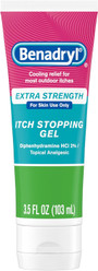 Benadryl Itch Stopping Gel, Extra Strength - 3.5 oz