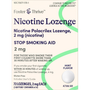 Foster & Thrive Nicotine Polacrilex Lozenges 2 mg (Nicotine) Mint - 72 count