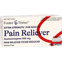 Foster & Thrive Extra Strength Pain Relief Acetaminophen 500 mg Caplets -100 count