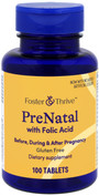 Foster & Thrive PreNatal Tablets - 100 count