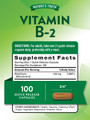 Nature's Truth B- 2 100 mg Tablets - 100 ct