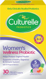 Culturelle Women's Wellness Probiotic Chewable Tablets Mixed Fruit - 30 ct