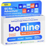 Bonine Motion Sickness Chewable Tablets Max Strength Peppermint - 16 ct