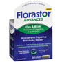 Florastor Advanced Gas & Bloat Probiotic & Digestive Vegetarian Capsules - 30 ct
