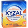 Xyzal Allergy 24 HR Levocetirizine Dihydrochloride 5 mg Tablets - 55 ct