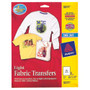 Avery (3271) DIY Light T-Shirt Transfer Paper 6 sheets 8 1/2 x 11.6\" - 1 pkg – for Everyday Health and Comfort