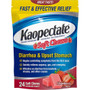 Kaopectate Bismuth Subsalicylate Diarrhea & Upset Stomach Reliever Soft Chews Strawberry - 24 ct