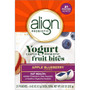 Align Probiotic Yogurt Coated Fruit Bites Apple Blueberry - 21 count