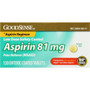 Good Sense Low Dose Aspirin Safety Coated Tablets, 81 mg - 120 ct