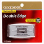 Good Sense Double Edge Stainless Blades - 10 ct