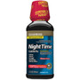 Good Sense Nighttime Cold & Flu Liquid, Cherry - 12 oz
