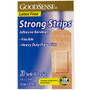 Good Sense Strong Strips Adhesive Bandages, 1\"x3 1/4\" - 20 ct