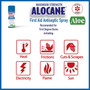 Alocane First Aid Antiseptic Spray Maximum Strength - 3.5 oz