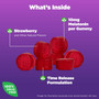 Natrol Sleep Advanced Time Release Melatonin 10 mg Gummies Strawberry - 55 ct